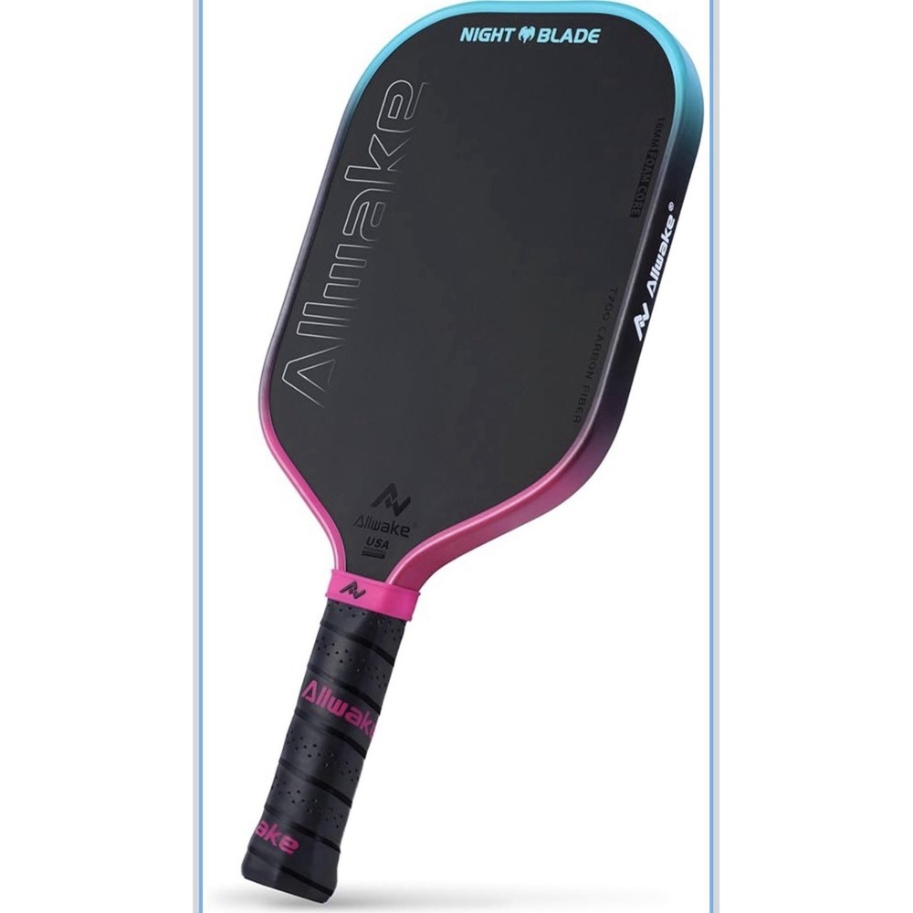Pickleball Paddle Carbon Fiber Foam Core Lightweight High Spin Power Co